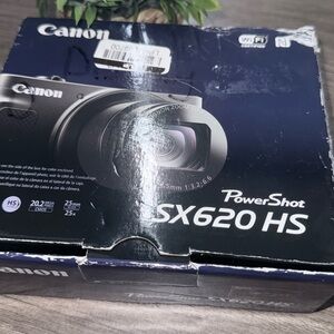 Canon PowerShot SX620 HS Digital Camera - Black